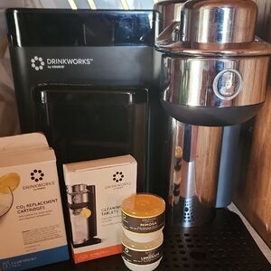 Drinkworks Home Bar by Keurig - Silver and Black